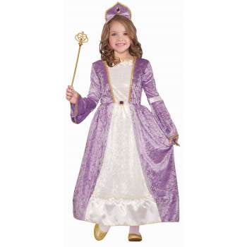 Girls Princess Peyton Purple Halloween Costume
