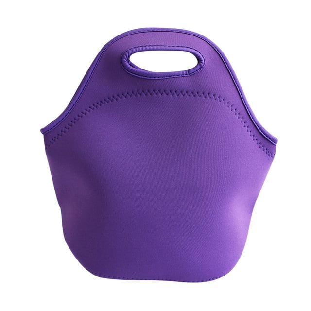 SuoKom Lunch Bag Women Diving Material Lunch Bag Handbag Lunch Box Food Container Handbag Cold Storage Insulation Bag School Office Children's Thermal Insulation Bag Bento Bag Lunchbox On Clearance
