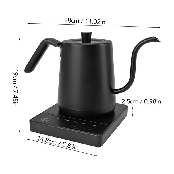 Hervidor Eléctrico, Termostato de Inverter Inteligente de Cuello