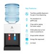 thumbnail image 4 of Avalon Premium Hot/Cold Top Loading Countertop Water Cooler Dispenser With Child Safety Lock. UL/Energy Star Approved- White - A1CTWTRCLRWHT, 4 of 7