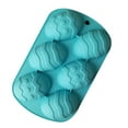 thumbnail image 1 of Easter Mold Heat-resistant Baking Utensils DIY Baking 6-hole Silicone Cake Mold, 1 of 8