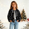 thumbnail image 6 of Grblisyd Girls Cardigan Sweater Fall Kids School Uniforms Cute Cartoon Print Button Down Sweaters Tops Winter Warm Jacket, 6 of 6