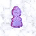 thumbnail image 6 of fairy Tale Princess and  Princess friends and Carriage Cookie cutter and stamps fondant cutter, 6 of 8