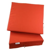 2 Pack Tango Water-resistant Covers 24"x22"x4" for Outdoor Patio Seat Cushions