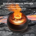 thumbnail image 2 of Difusor de aceites esenciales Yaledi Volcano Fire Flame 360 ml negro, 2 of 7