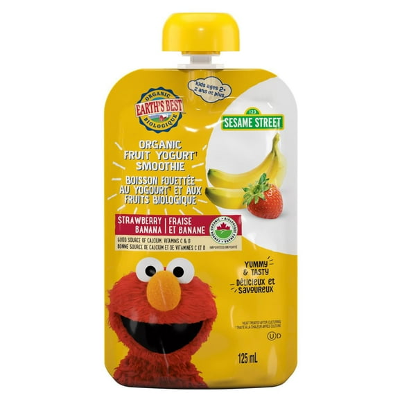 Earth's Best® Organic Fruit Yogurt Smoothie Strawberry Banana