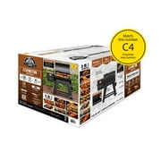 Pit Boss Pellet Smoker, Lexington 500 Square inch Wood Fired Pellet Grill, Onyx Series
