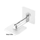 thumbnail image 2 of Fijadores de mesa y armario con parches de montaje | Estabilizador de muebles antivuelco y antivibración | Soporte de plástico ajustable para escritorios, estanterías, armarios de TV | Instalación, 2 of 5