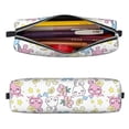 thumbnail image 2 of Yiaed Cartoon Bunny Print Leather Pencil Case - Leather Pen Pencil Holder - Elegant & Practical Pencil Pouch for Work & Office, 2 of 7