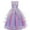 Purple Dress, variant on HAWEE Princess Girl Dress Long Tulle Gown Flower Girls Unicorn Dress