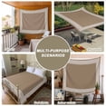thumbnail image 6 of Brown Geometric Small Tapestry for Bedroom Wall Hanging Tapestry, Vintage Greece Key Ceiling Backdrop Tapestries Poster Blanket Wall Decor for Teens Room Living Room Dorm 23" x 28", 6 of 8