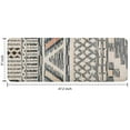 thumbnail image 7 of Beige Geometric Stripe Diamond Pattern Kitchen Rug Mat,Kitchen Runner Rugs Non Skid Washable,Decorative Kitchen Floor Mats for Kitchen,Sink,Laundry,17"x47.2", 7 of 7