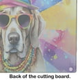 thumbnail image 5 of Weimaraner Hippie Dawg Glass Cutting Board Large 12 in x 15 in, 5 of 5