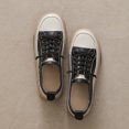 thumbnail image 3 of Zapatos planos de estilo coreano para mujer, primavera y verano 2022, de piel de vaca auténtica, sin cordones, informales, de alta calidad, 3 of 5