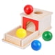 thumbnail image 3 of Caja Montessori para bebés, caja de permanencia de objetos, juguetes de desarrollo para niños 4 bolas, 3 of 8