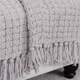 thumbnail image 5 of Home Soft Things Space Yarn Throw - Lilac - 50" x 60", 5 of 7