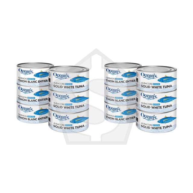 Ocean's Thon Albacore Blanc Solide - Lot de 2