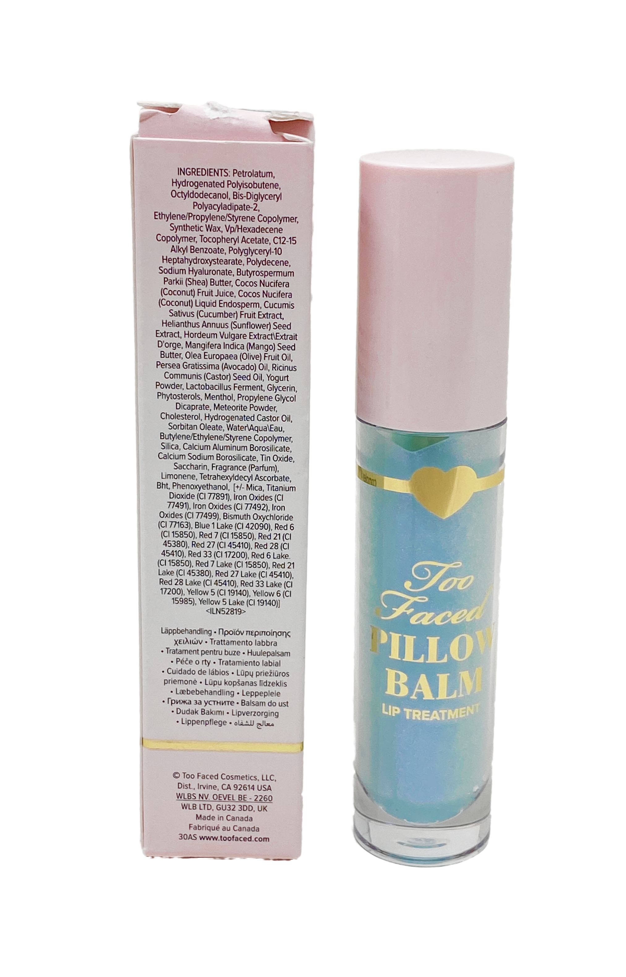 Too Faced Pillow Balm Ultra-Hydrating & Nourishing Lip Treatment - Ice Crystal (.20 Fl Oz)