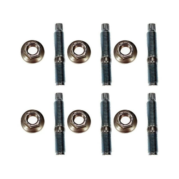 Exhaust Manifold Hardware Kit - Compatible with 2005 - 2023 Nissan Frontier 2006 2007 2008 2009 2010 2011 2012 2013 2014 2015 2016 2017 2018 2019 2020 2021 2022