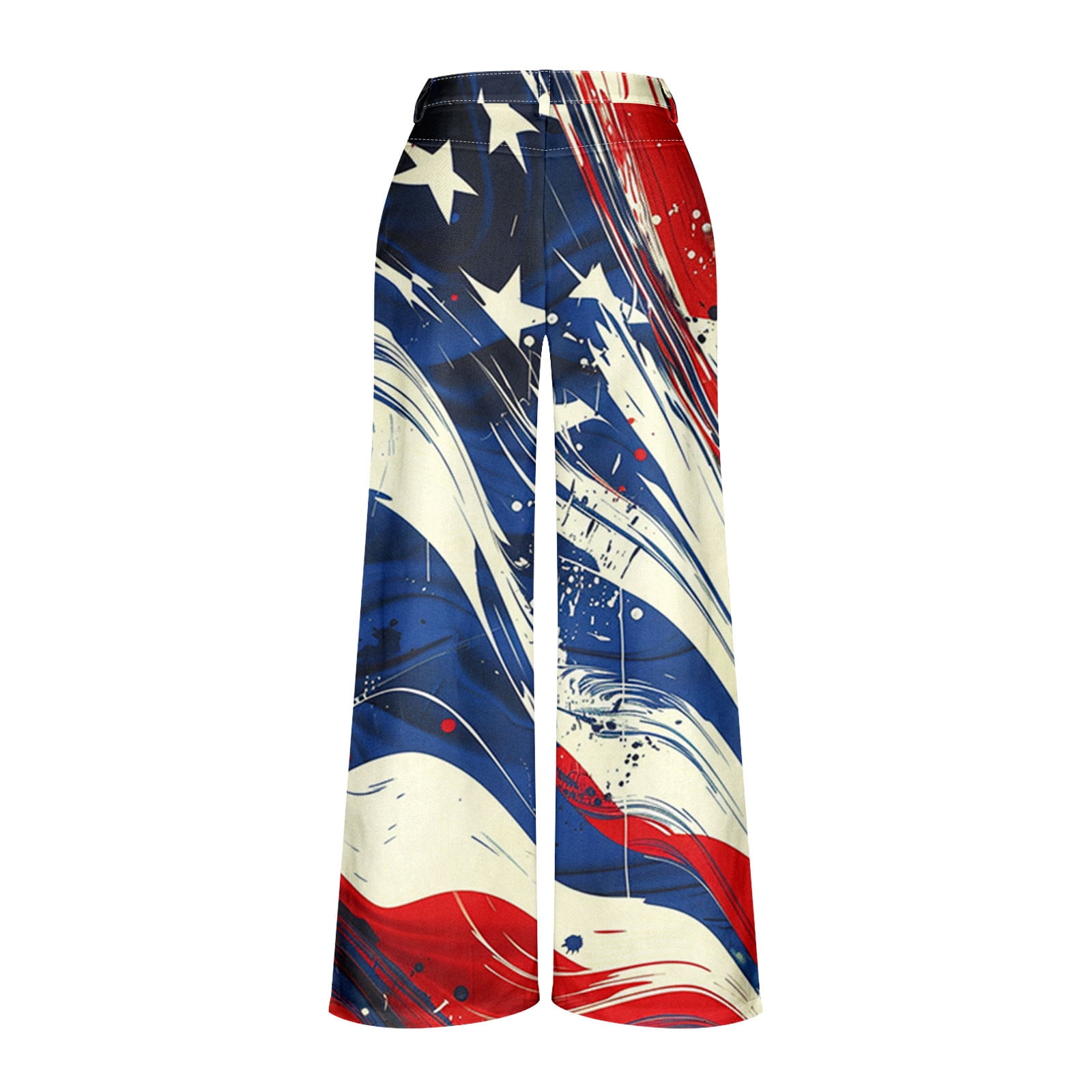 Women's Straight Leg Casual Pants with Button Pockets, Denim-Like Wide Leg Trousers for Daily Wear and Leisure Activities