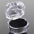 thumbnail image 1 of Mini caja de anillo, caja de plástico para joyería, aretes, anillos, collares, caja de embalaje para joyas, caja de presentación, 1 of 6