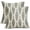 Grey Herringbone1, variant on Grey Boho Pillow Covers 18x18 Set of 2 Bohemian Ethnic Geometric Herringbone Print Decorative Throw Pillows Outdoor Pillowcase Square Linen Farmhouse Cushion Case Decor for Couch Sofa Bed