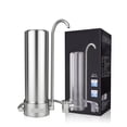 thumbnail image 1 of Kitchen Drinking Water Filter Countertop Filtration System Ceramic Activated Carbon Filter Stainless Steel 304 Shell, 1 of 4
