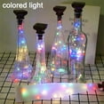 thumbnail image 2 of 10 Pack Solar Wine Bottle Lights 20 LED Cork Lights for Party, Wedding, Christmas, Holiday, Garden - white, 2 of 5
