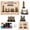 A004- Clear (Style D), variant on Diy Crafts for Adults 3D Beaded Canadian Landmark Adult Craft Kit 7 X 6 Inch Bead Art for Adults Complete Bead Making Kit for Home Display Desktop Decor 1 Pack