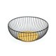 thumbnail image 2 of Rattan Iron Fruit Tray Vegetable Drainage Basket Living Room Snacks Candy Storage Bedroom Bathroom Cosmetic Basket, 2 of 6