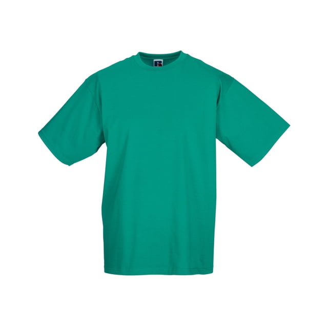 Jerzees Colours - Camiseta clásica de manga corta para hombre (Verde esmeralda invernal)