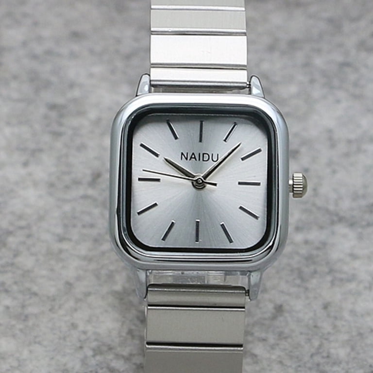 Women\'s White Stainless Steel Fashion Quartz Analog Waterproof Dress Wrist Watch Amazon.com: Gosasa Women Classic Fashion Watch Casual  main image 2