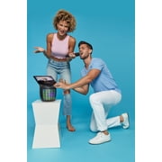 Singing Machine SMC2020 SingCast One - Video Casting Karaoke System with Bluetooth, Light Show & Voice Changing Effects