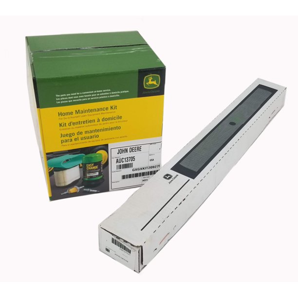 John Deere Original Equipment Models E120/E130 Maintenance Kit + Standard Blades