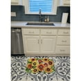 thumbnail image 3 of Sunflowers Machine Washable Memory Foam Mat, 3 of 4