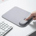 thumbnail image 4 of Fatigue Desk Mousepad With Massage Bump Memory Foam Wrist Rest Smooth, 4 of 17