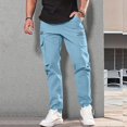 thumbnail image 4 of Mens Cargo Pants, Winter Stretch Cargo Pants Pantalones Mens Khaki Pants Waterproof Work Jeans For Men Construction Mens Cargo Work Pants Pantalones Para Xxl Blue, 4 of 9