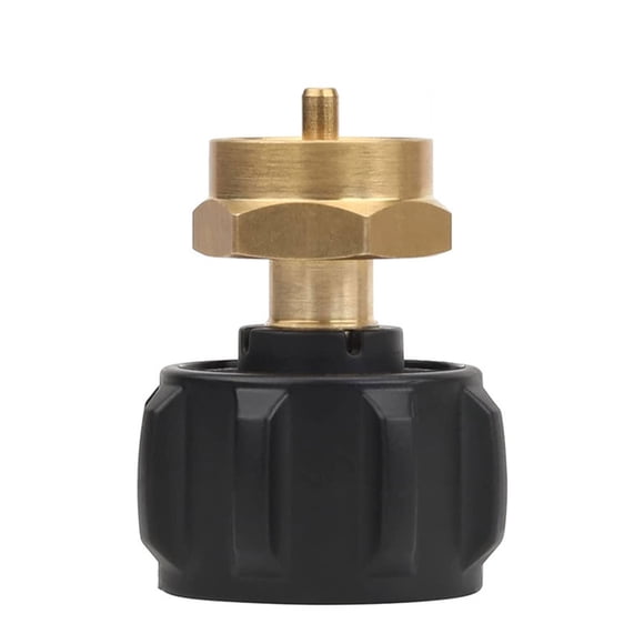 Matsuzay Adaptador de botella de propano resistente y duradero: rendimiento confiable para adaptador de recarga de propano al aire libre Accesorios para electrodomésticos
