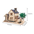 thumbnail image 4 of Rompecabezas 3D de madera, modelo de casa de construcción de Villa, juguete rompecabezas para niños, juguetes educativos, 4 of 8