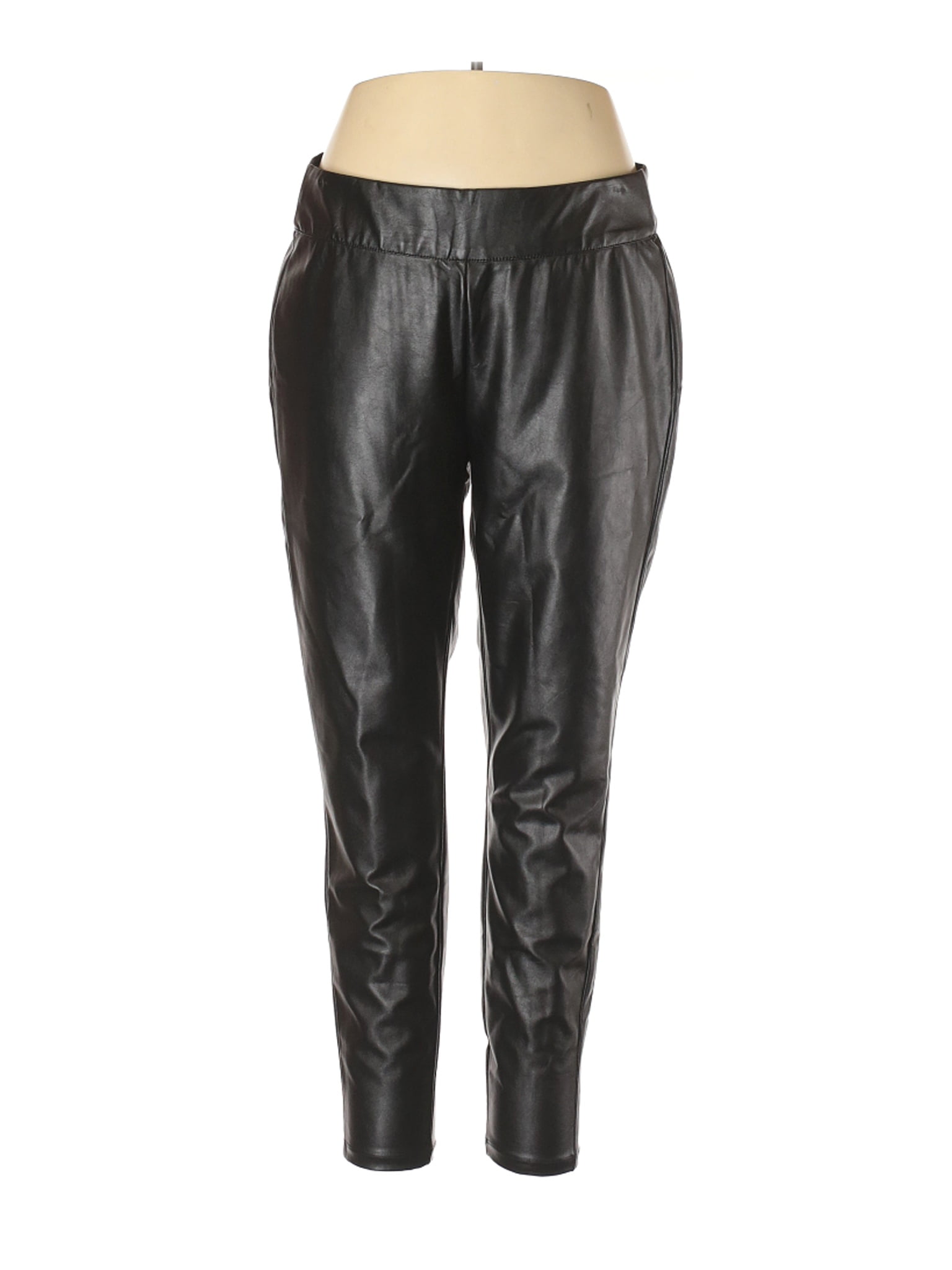 leather pants size 18
