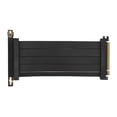 thumbnail image 1 of PCIE4.0 X16 Riser Cable, GPU Riser Cable PCI Express Gen4 7.9in Length Vertical Mount Right Angle Flexible  For RTX3080 For RTX3080ti, 1 of 8