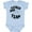 AE-Light Blue, variant on Father's Day Father Son Team Parent Child Fist Bump Boys or Girls Baby Bodysuit