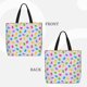 thumbnail image 2 of Fotbe Bear And Polka Dot Bolsa Tote con Estampado para Mujer, Bolsos con Cremallera, Bolsa de Hombro Casual de Gran Capacidad con Bolsillos Internos, 2 of 7