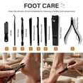 thumbnail image 6 of Livhil Manicure Set Professional Nail Clipper Kit 26pcs Stainless Steel Manicure Kit, Nail Care Tools, 6 of 7