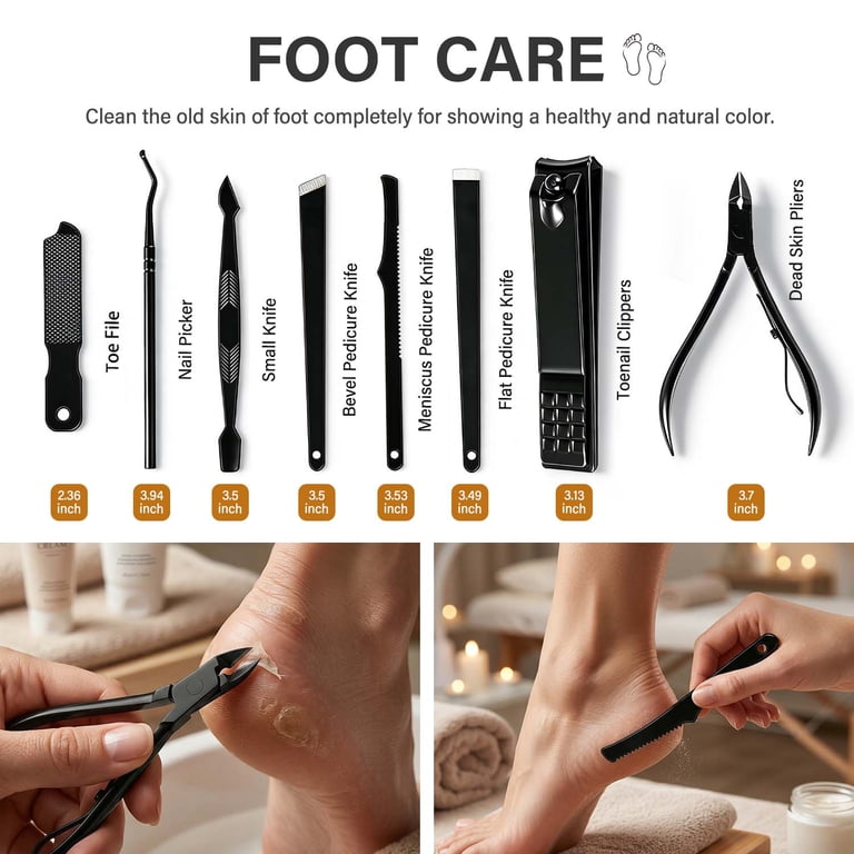 Livhil 26-Piece Manicure Set, Stainless Steel Nail Care Kit photo 5