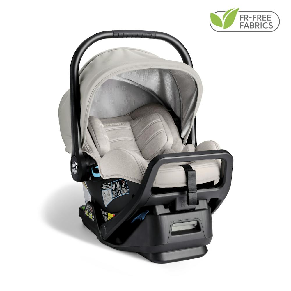 Baby Jogger city GO 2 Infant Car Seat, Frosted Ivory
