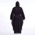 thumbnail image 6 of 2026 Halloween Ghost Costu-me Unisex Adult Fleece Hooded Onesie Oversized Zipper Loungewear Jumpsuit, 6 of 7