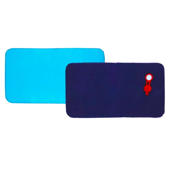 TV Time Direct CoolEase Chilling Pillow Insert, Water-Polyester, Blue