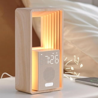 Spirit Of St. Louis Wooden Alarm Clock CD Radio - Walmart.com