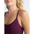 thumbnail image 5 of Joyspun Women's Seamless Shaping Ribbed Cami Bodysuit, 2-Pack, Sizes XS-3XL, 5 of 11